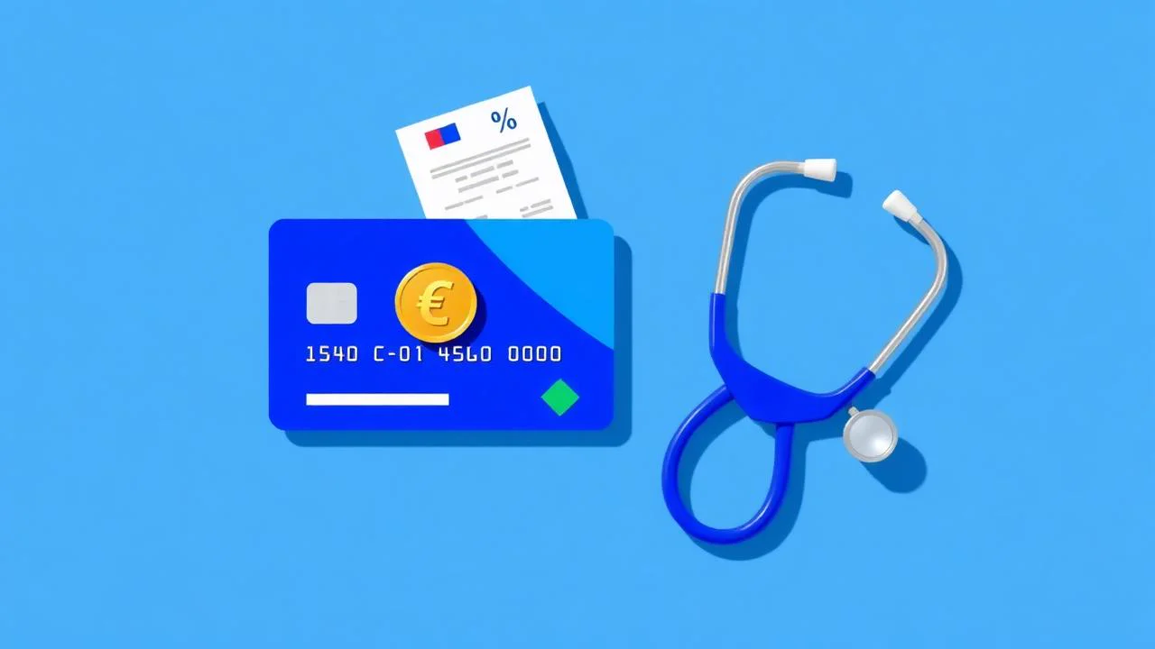 Illustration : frais bancaires déductibles en BNC pour un soignant libéral